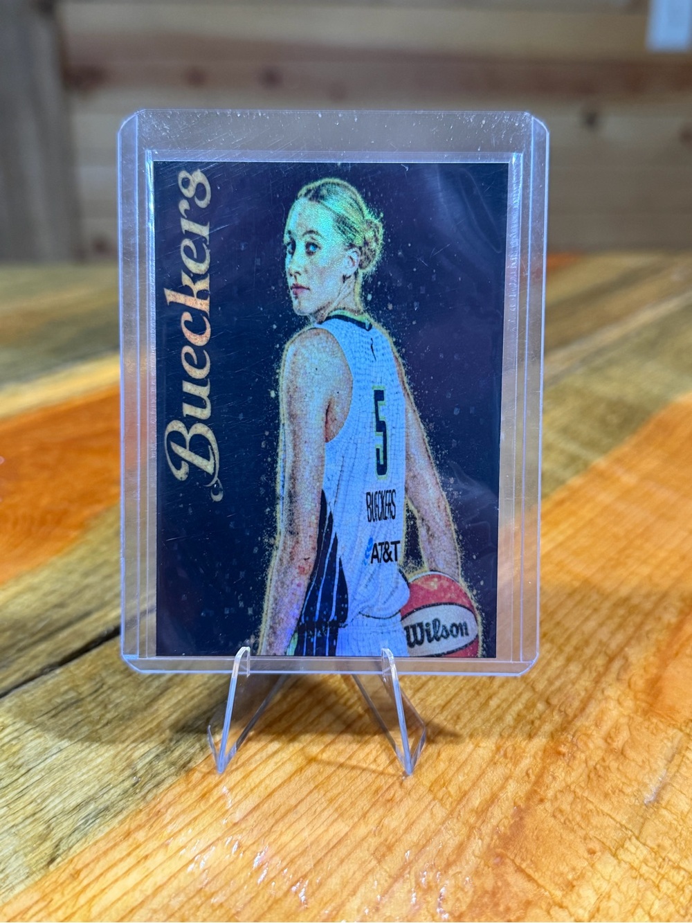 Paige Bueckers Dallas Wings Custom Basketball Card